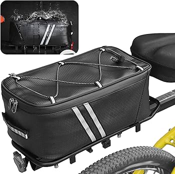 Amazon.co.jp: Lixada 自転車トランクバッグ 自転車ラック リア